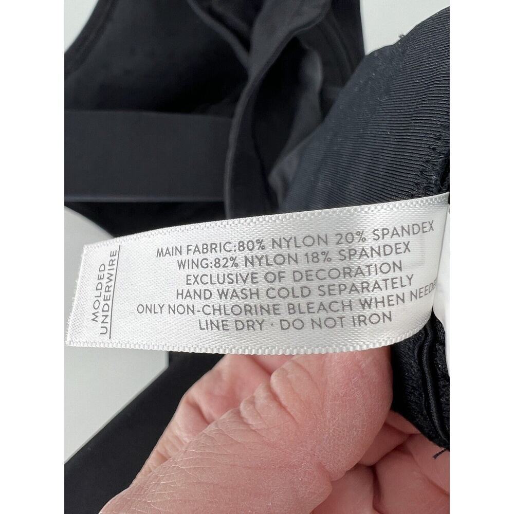 - LIVI 46DD Black Sports Bra High-Impact Wicking Max Support Underwire Lan… - Picture 7 of 7